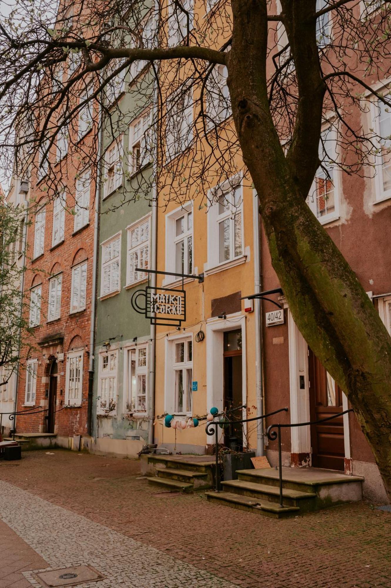 Lemon Tree Apartament Sw Ducha Gdansk Appartement Buitenkant foto