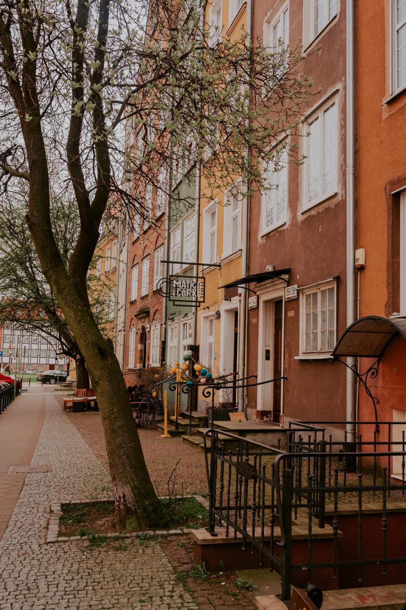 Lemon Tree Apartament Sw Ducha Gdansk Appartement Buitenkant foto